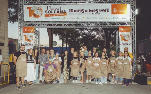 Inauguració de la XI edició del Menja't Sollana