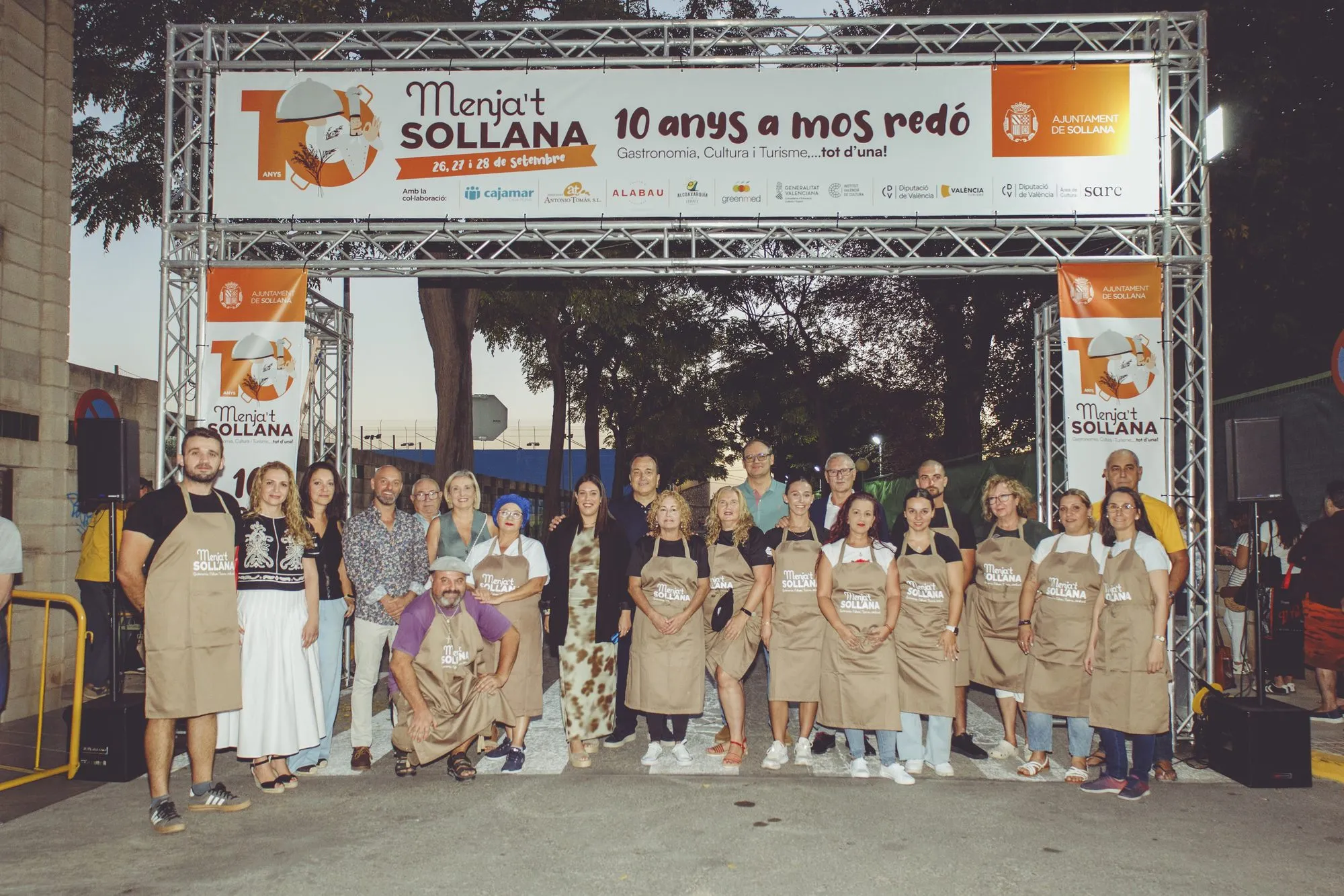 Inauguració de la XI edició del Menja't Sollana