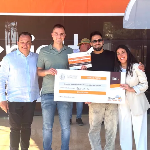 3r classificat amateur: Borja Gil i Alejandro Villalba