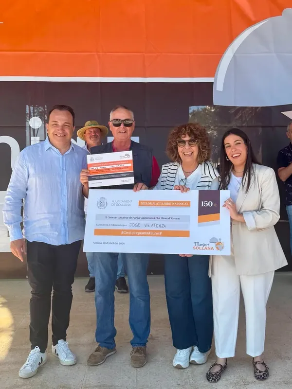 Premi al millor plat d'alvocat: Mavi Perpiñà i José Vte. Atienza